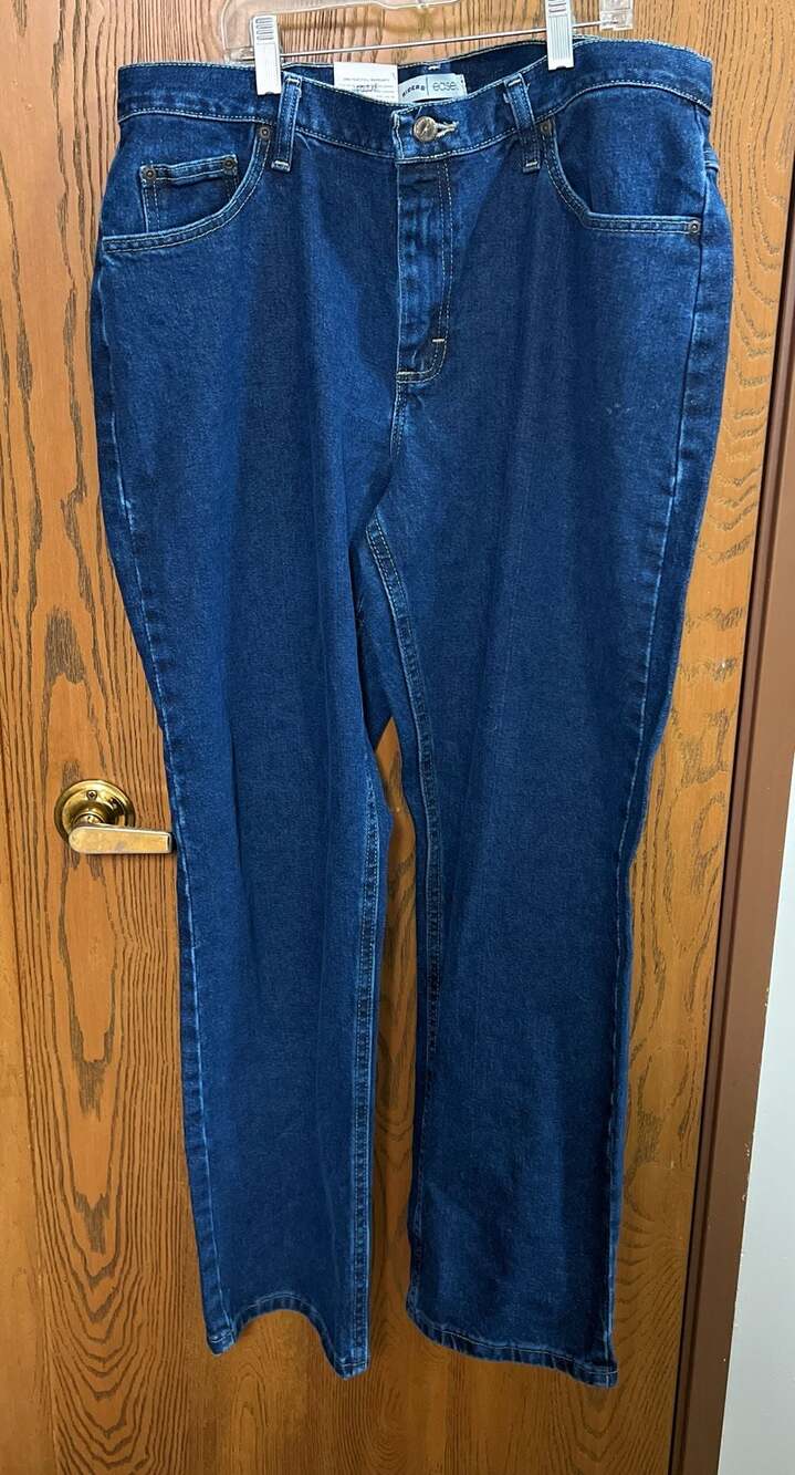 Riders by Lee Eased Misses Straight Leg Jeans Size 16M